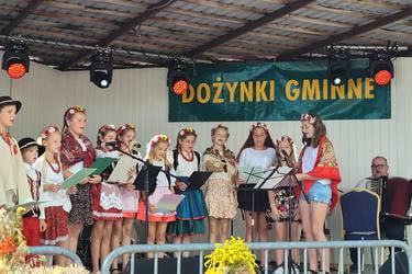 Starosta Dożynek z Wójtem Gminy